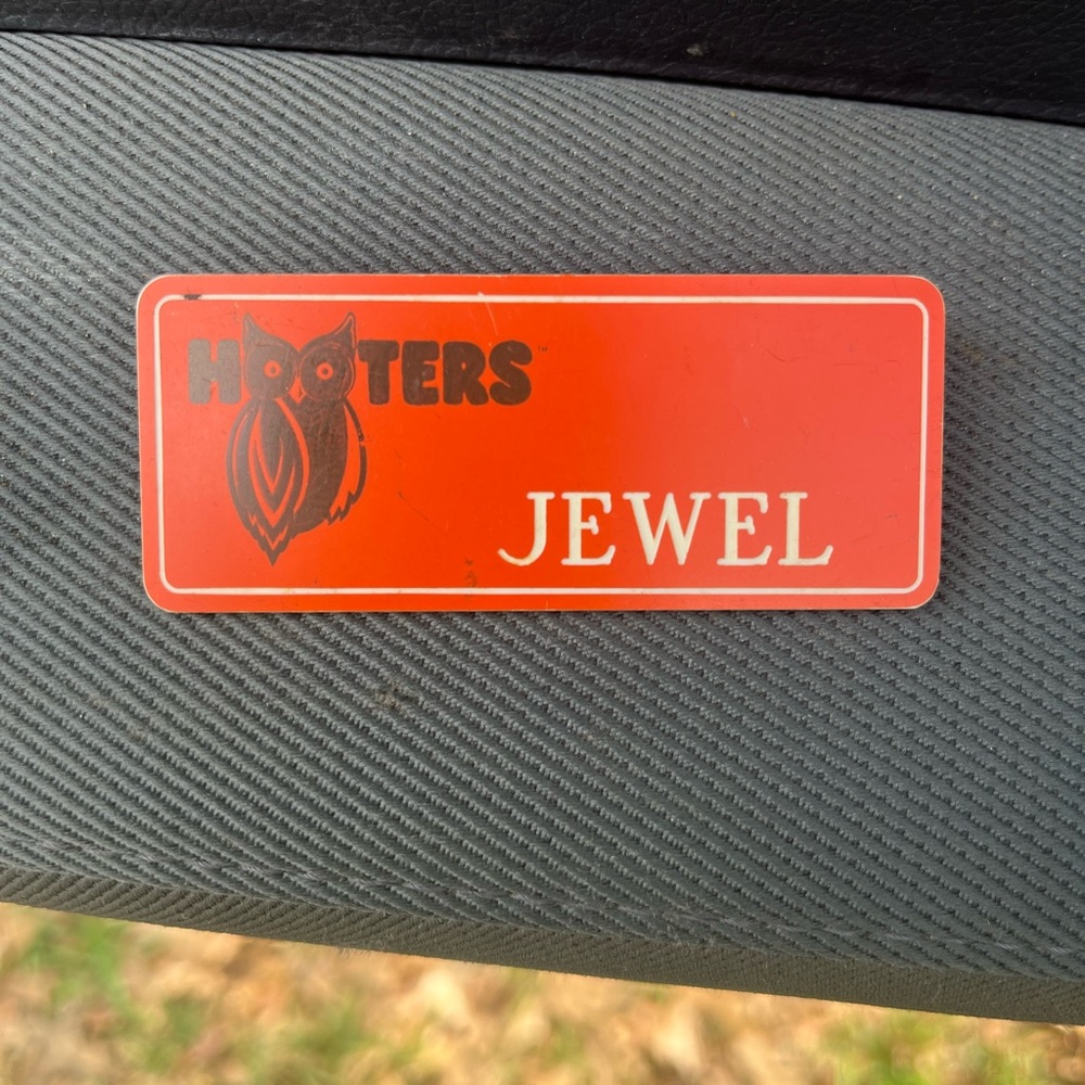 AUTHENTIC Hooters Nametag (Former Employee)